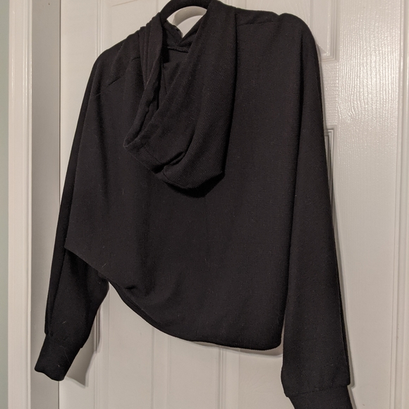 Dynamite crop dolman sleeve hoodie - Picture 2 of 5